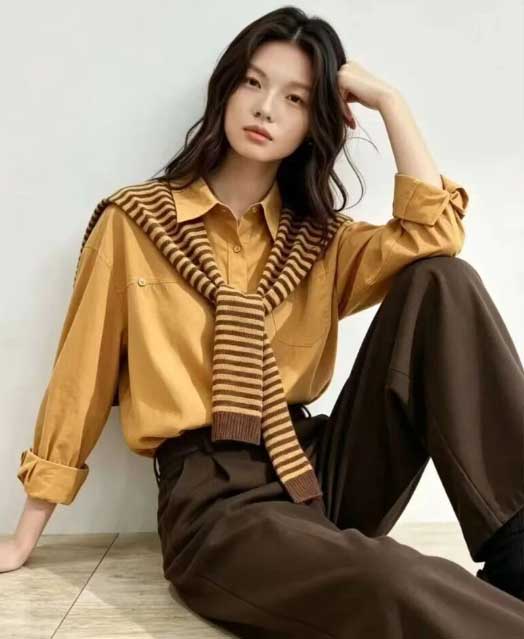 艾丽哲5套实穿look,捕捉秋日质感!