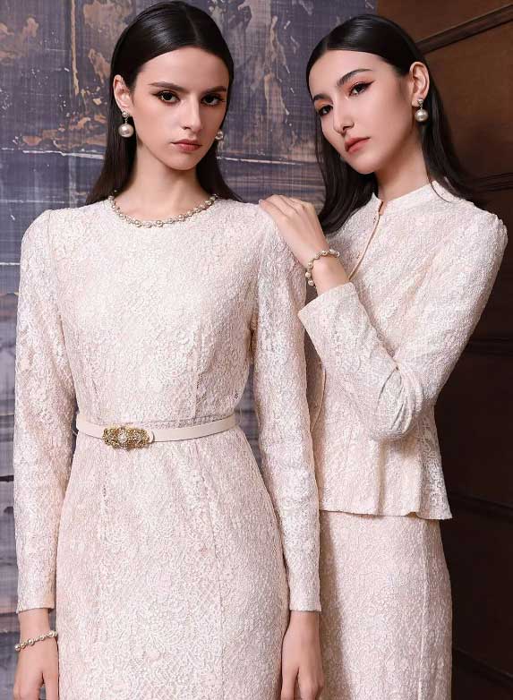 NEWFOUND纽方女装，浅杏柔光，自在仪式