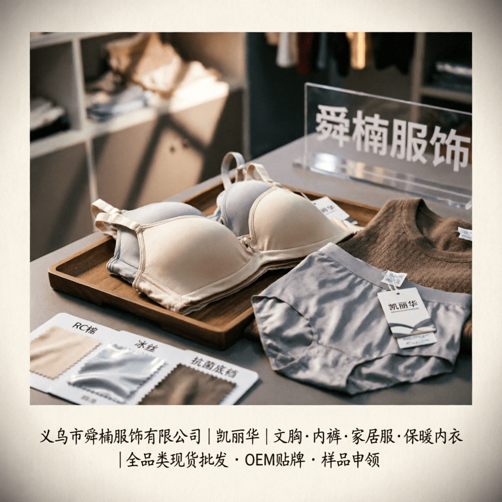 义乌一站式内衣批发包含哪些贴身内衣品类？