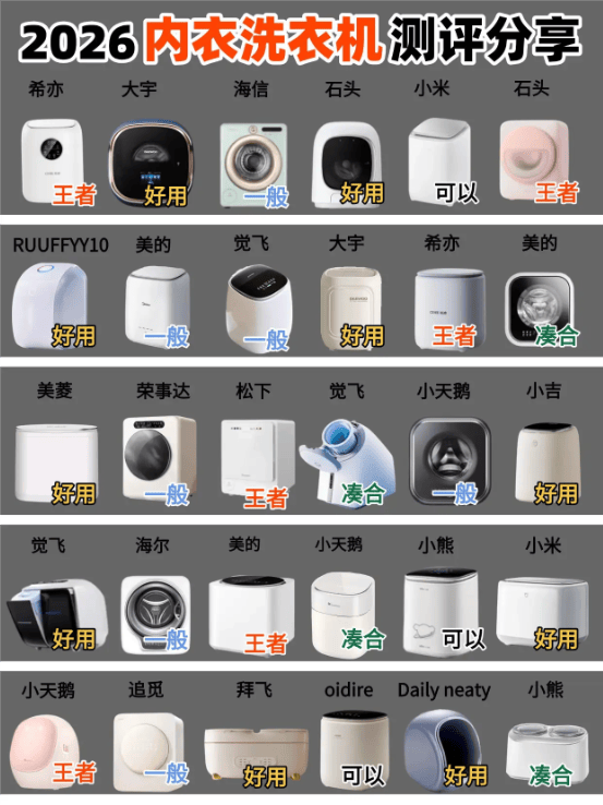内衣洗衣机推荐哪款性价比高的？迷你的洗衣机是什么牌子啊？综合实力强性价比高的迷你内衣洗衣机~